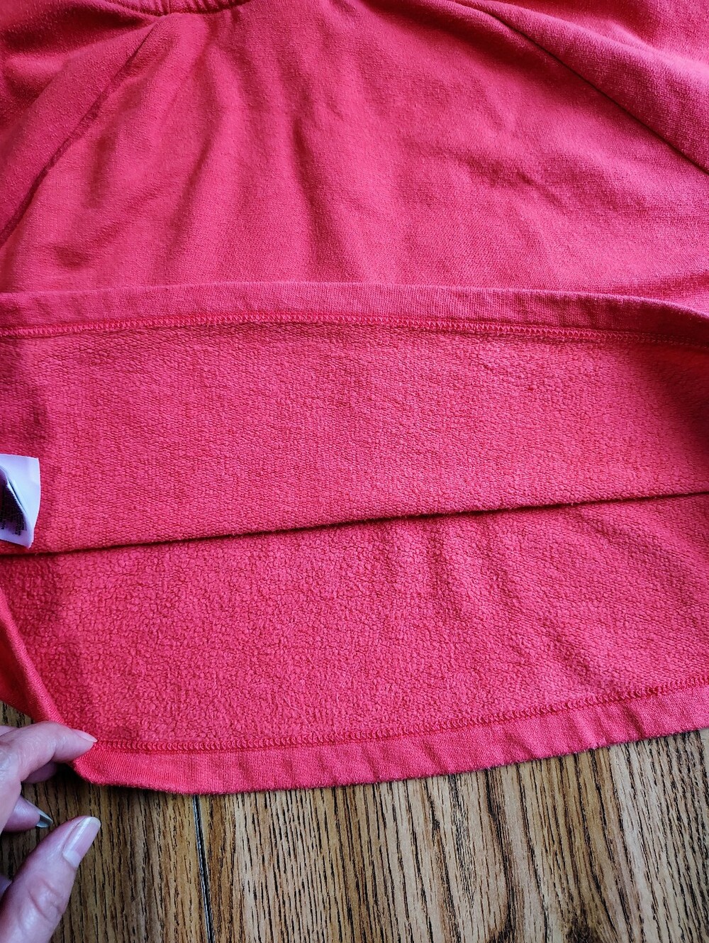 Gymshark Training Cropped Hoodie Women's Drawstring Orange sz S. - Picture 13 of 14